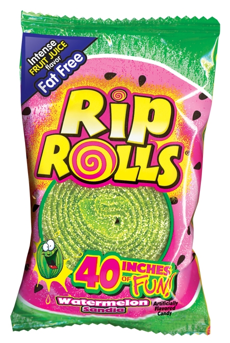 Rip Rolls - Watermelon, 1.4 Ounce -- 288 per case.