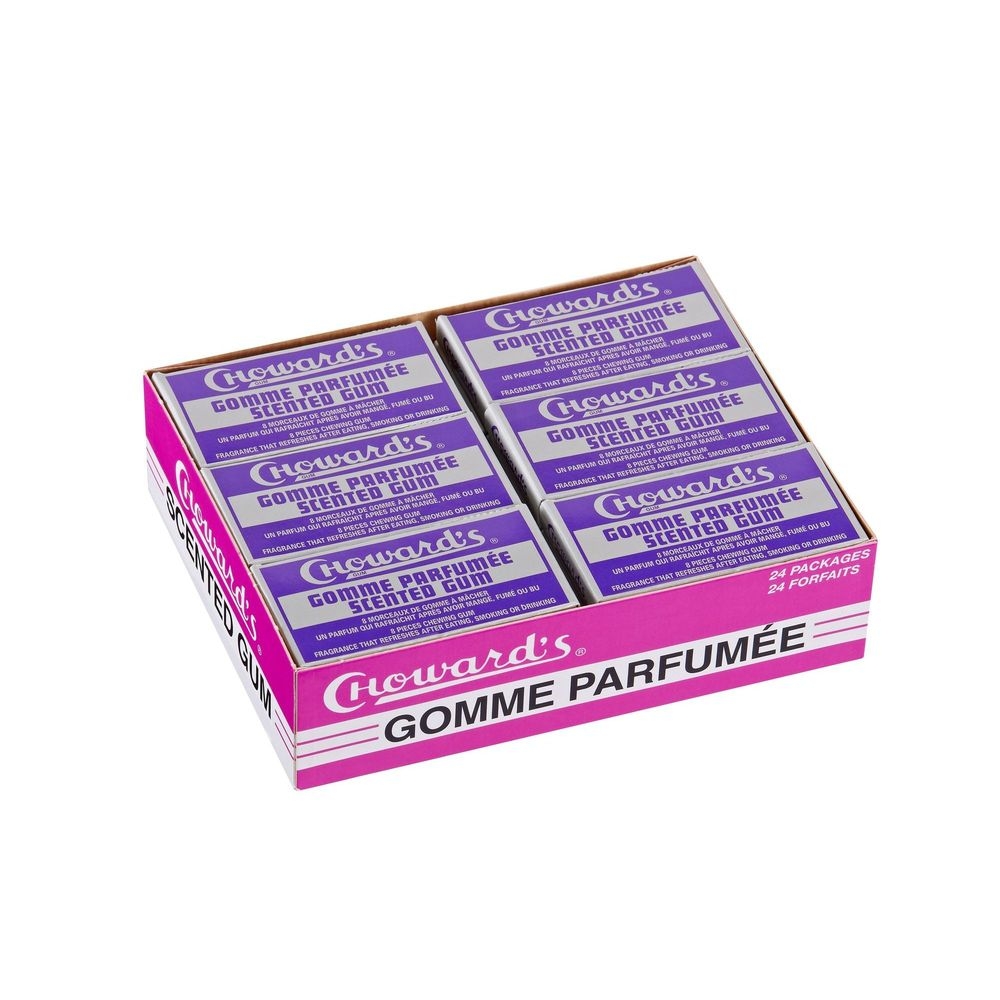 Chowards French Scented Gum, 0.50 Ounce -- 24 per case