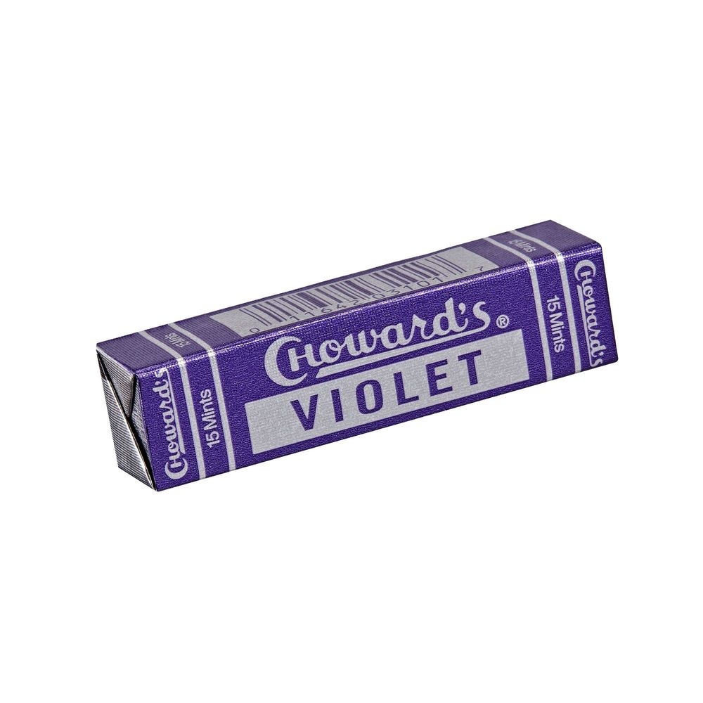 Chowards Violet Mints, 0.88 Ounce -- 24 per case
