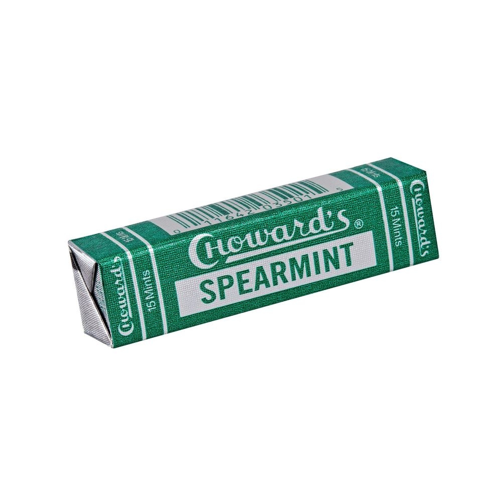 Chowards Spearmint Mints, 0.88 Ounce -- 24 per case
