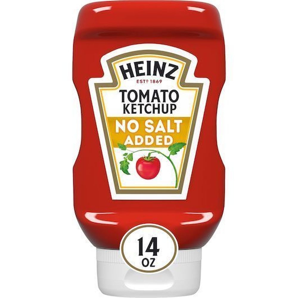 Heinz No Salt Ketchup, 14 Ounce -- 6 per case