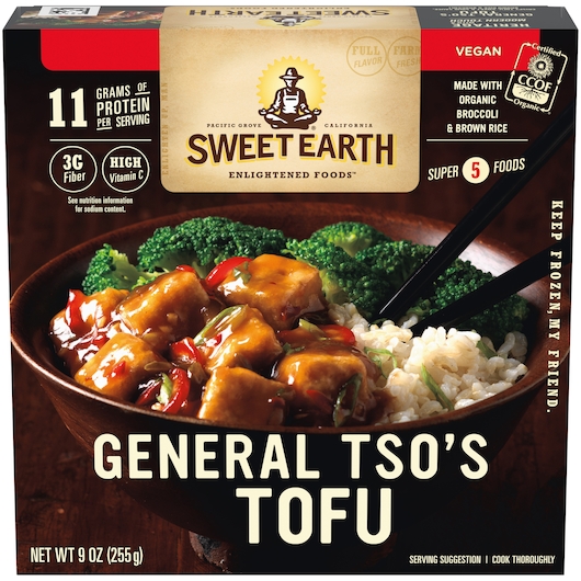 Sweet Earth General Tso Tofu Bowl, 9 Ounce -- 10 per case