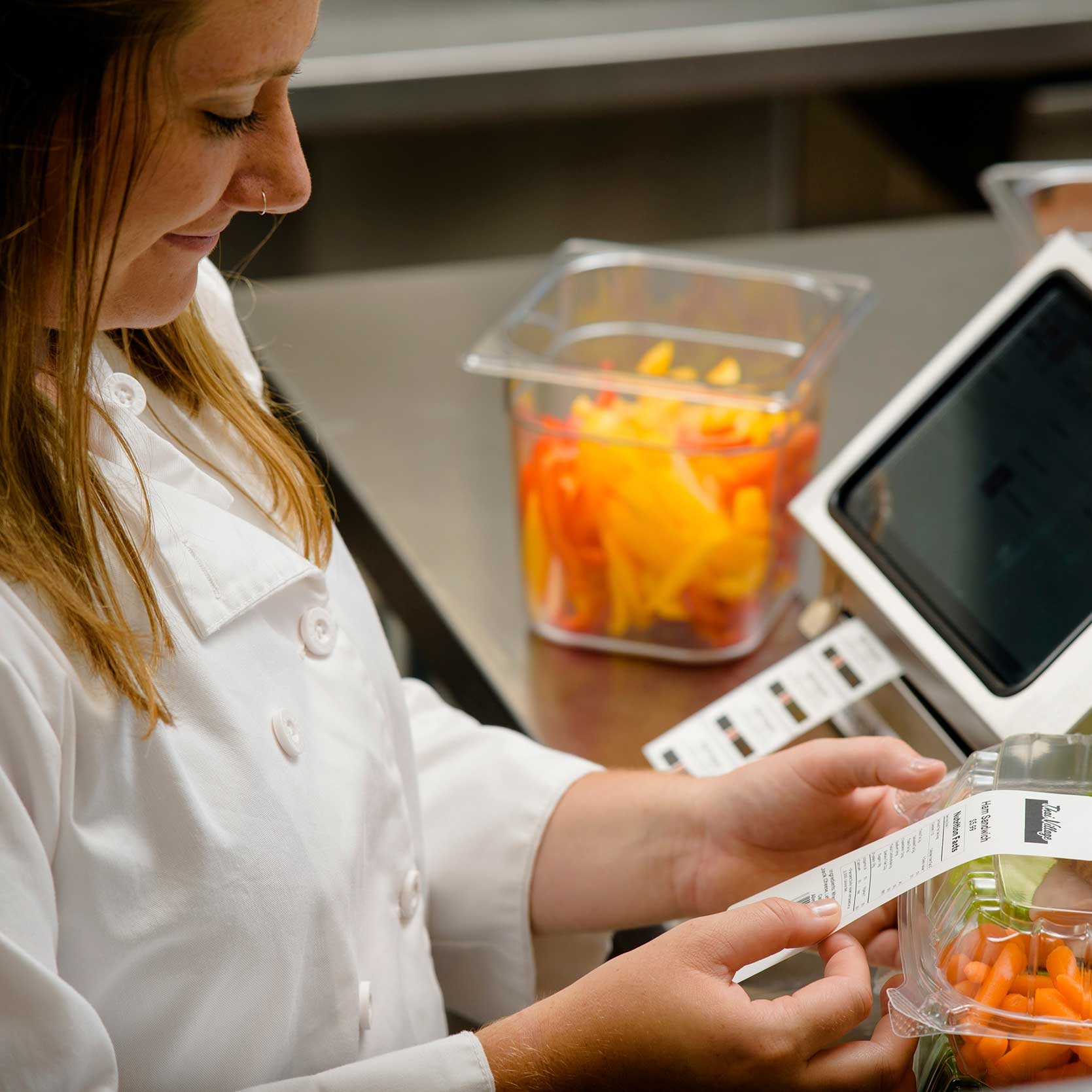 National Checking Blank Permanent Label, 2 x 6 inch -- 4 per case.