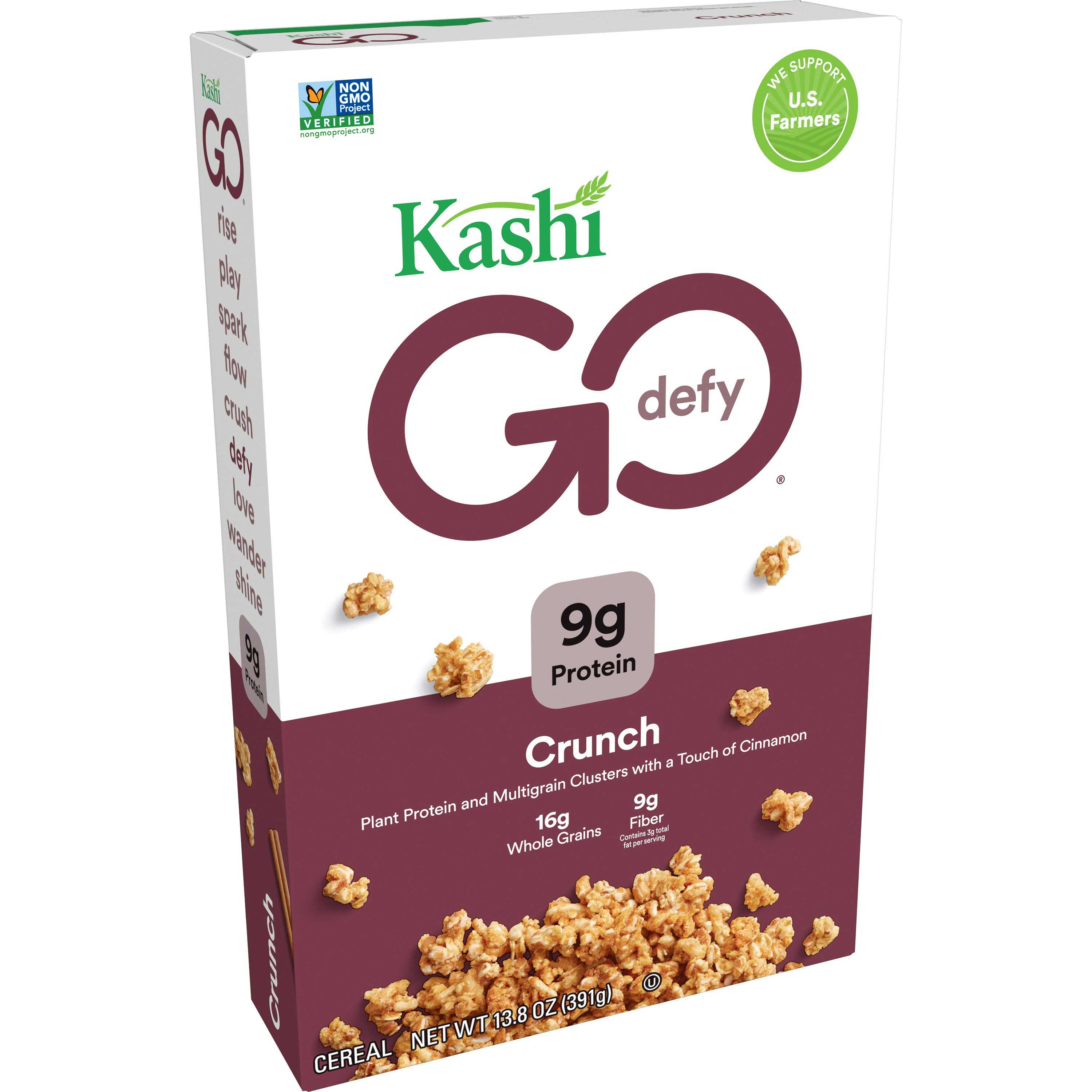 Kashi Go Lean Cereal Cinnamon Crunch, 13.8 Ounce -- 12 per case.