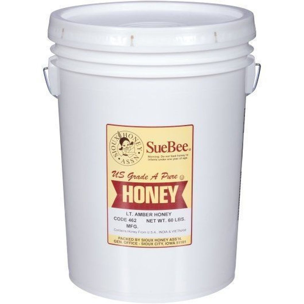 Sue Bee Light Amber Honey, 60 Pound