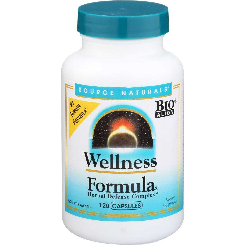 Source Naturals Bio Aligned Wellness Formula Capsule, 120 Capsules