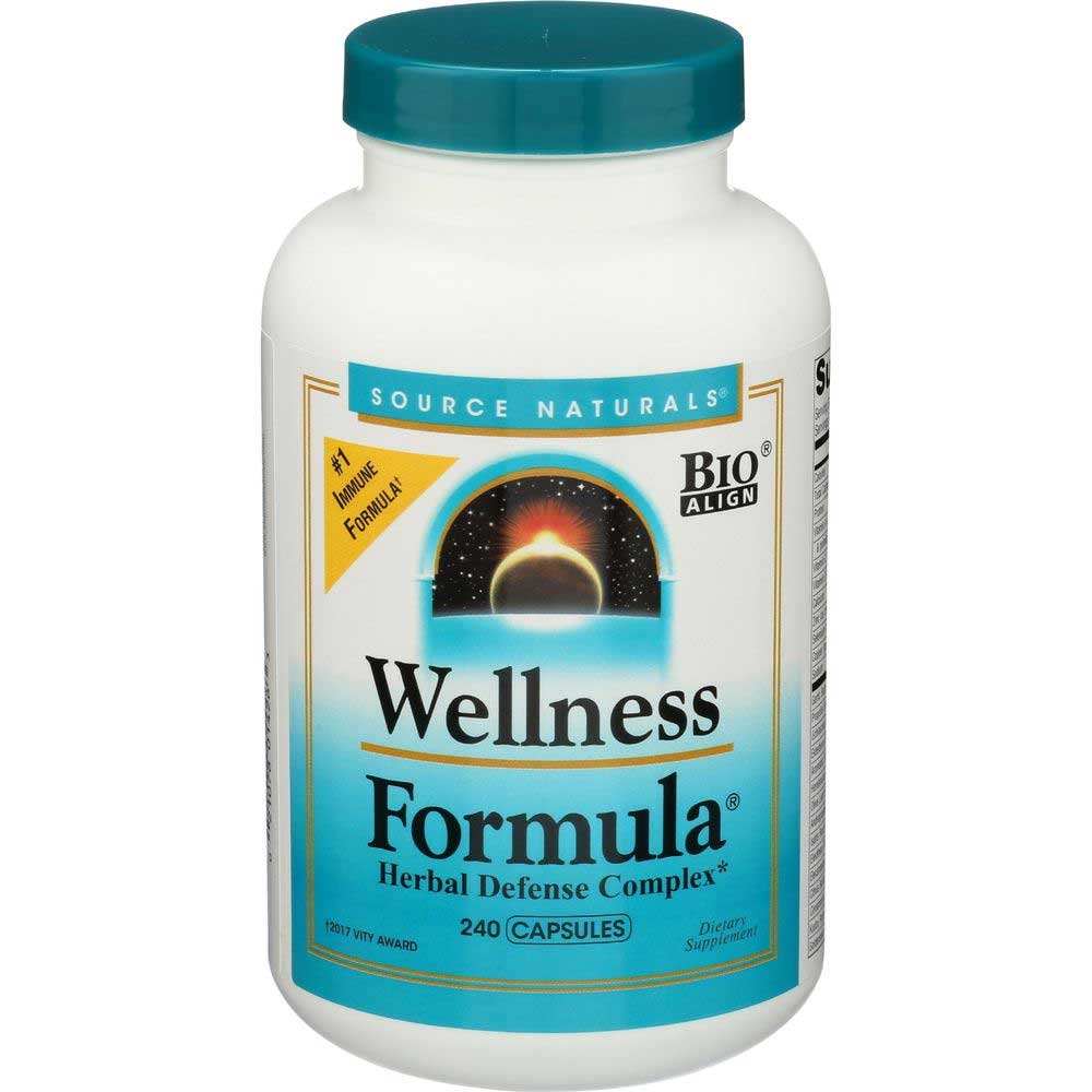 Source Naturals Bio Aligned Wellness Formula Capsule, 240 Capsules