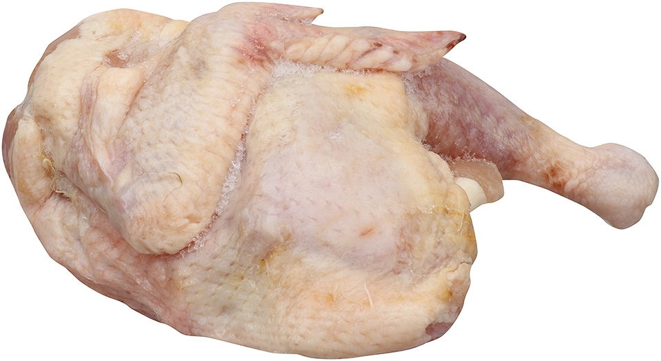 Tyson Halves Cornish Hen Chicken without Giblets, 9 Ounce -- 24 per case.