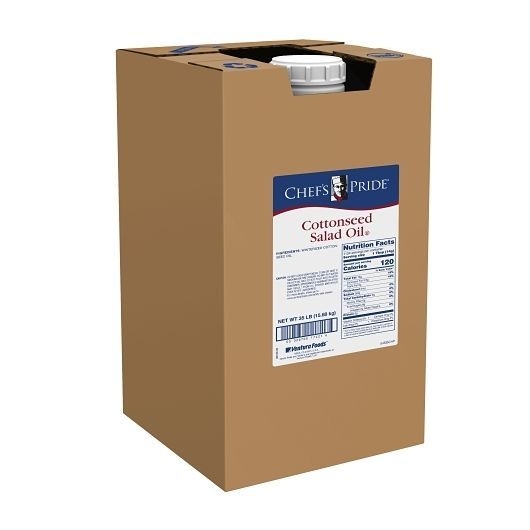 Chefs Pride Cottonseed Salad Oil, 35 Pound