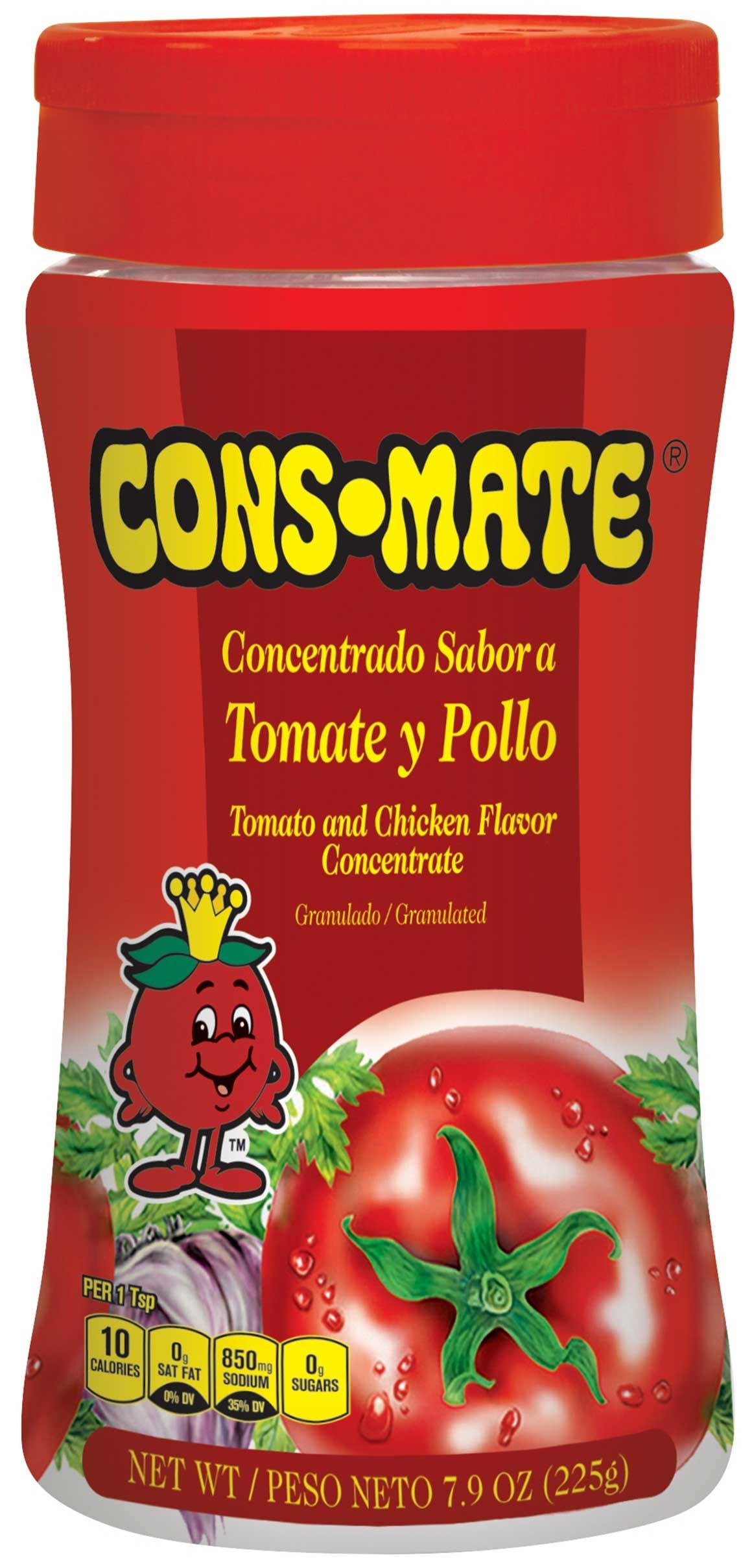 Consmate Granulated Tomato and Chicken Flavor Concentrate, 7.9 Ounce -- 12 per case