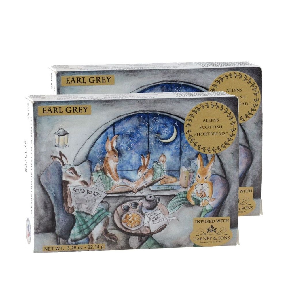 Allens Scottish Earl Grey Shortbread, 3.25 Ounce -- 12 per case