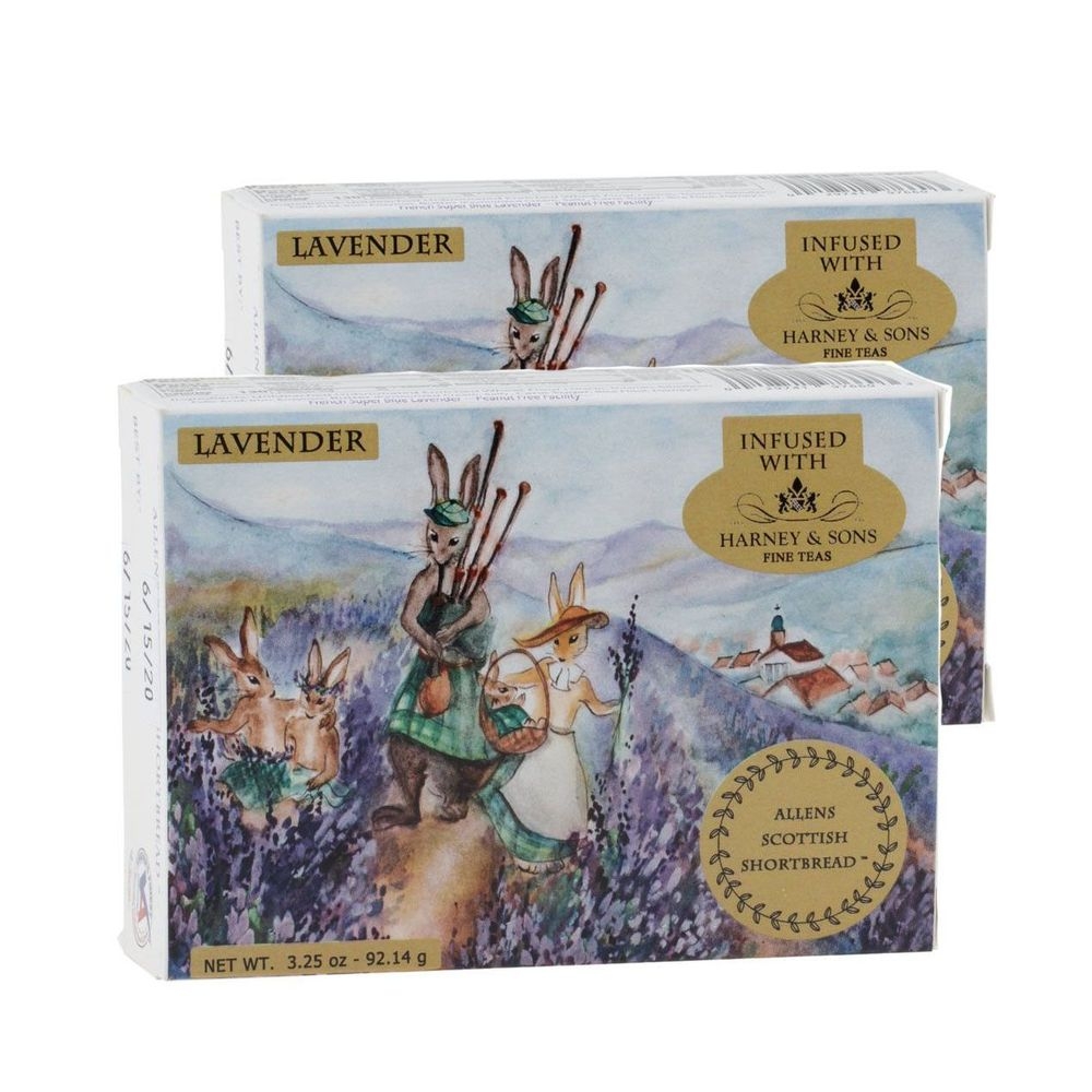 Allens Scottish Lavender Shortbread, 3.25 Ounce -- 12 per case