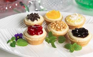 Cuisine Innovations Mini Restauranic Assorted Cheesecake -- 60 per case.