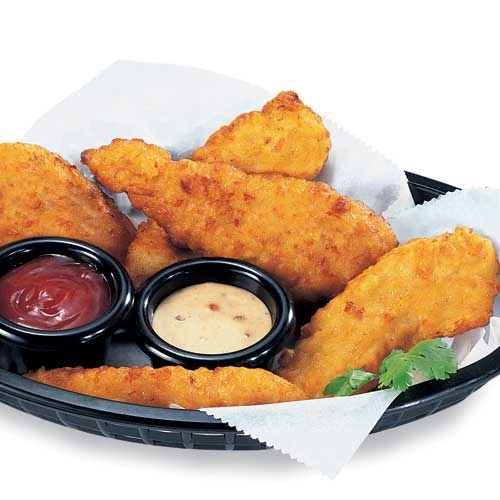 Tyson Pride Ideal Tenders Uncooked Chicken Breast Fritters, 2.53 Ounce -- 75 per case