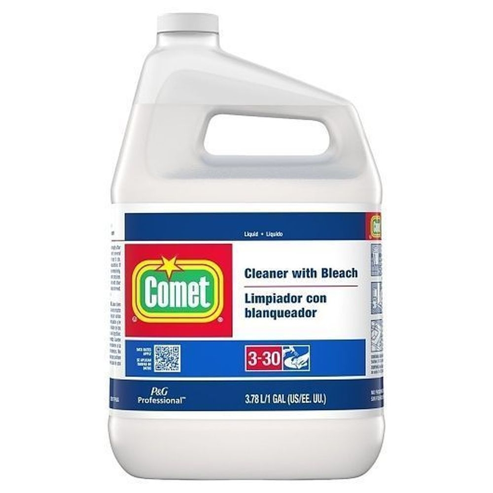 Comet Professional Cleaner with Bleach Liquid, 1 Gallon -- 3 per case