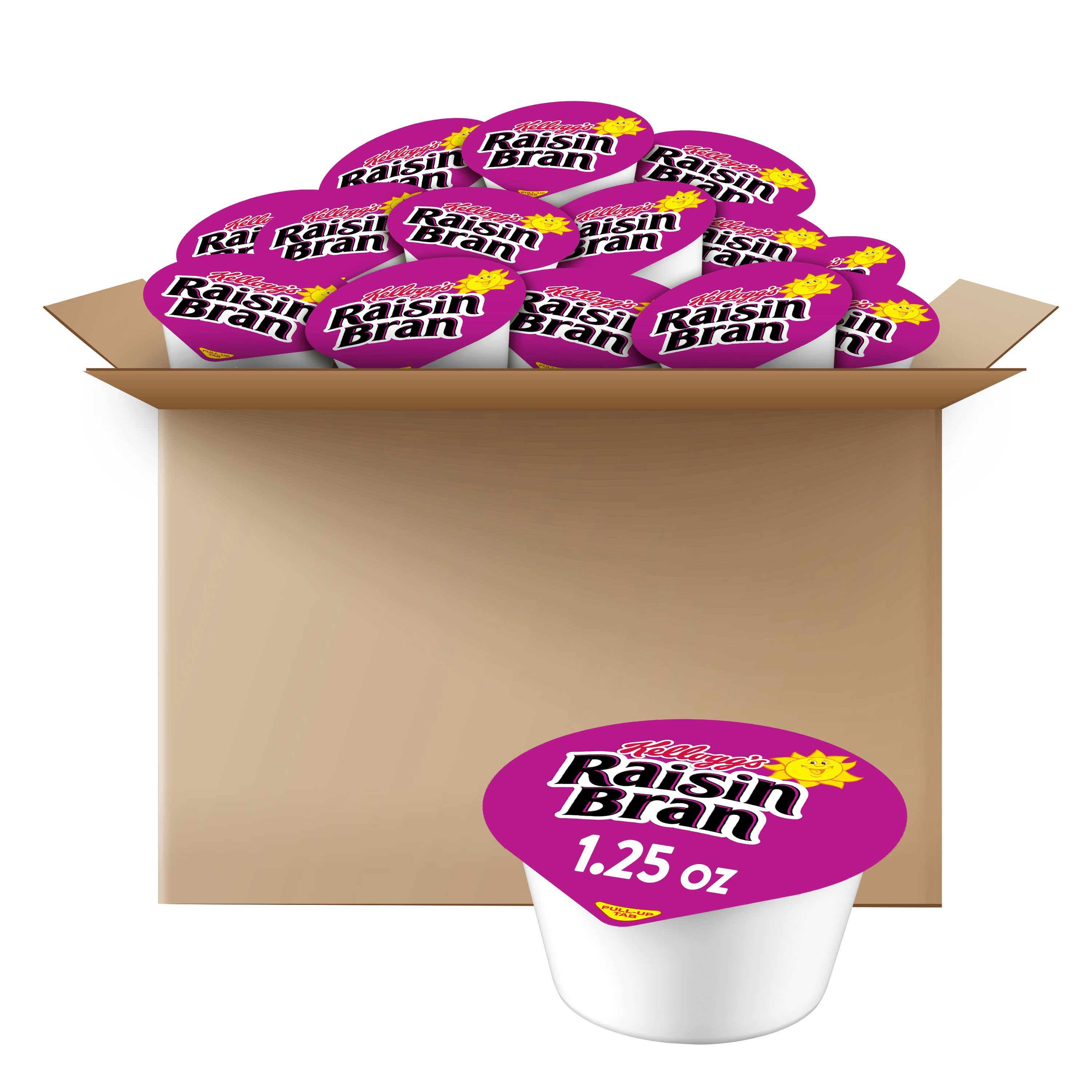 Cereal Raisins Bran Simple Serve 96 Case 1.25 Ounce