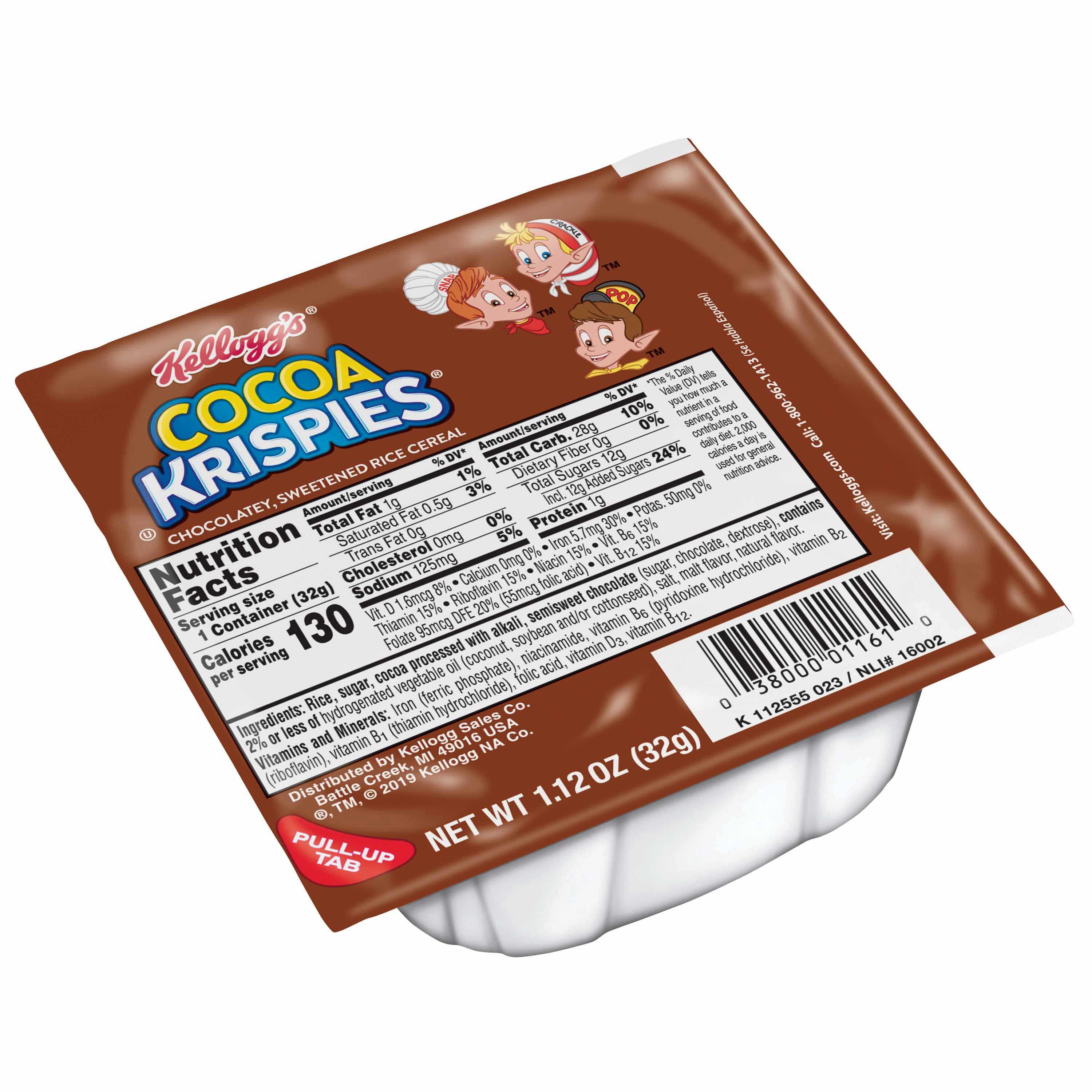 Cereal Cocoa Krispie Simple Serve 96 Case 1 Ounce
