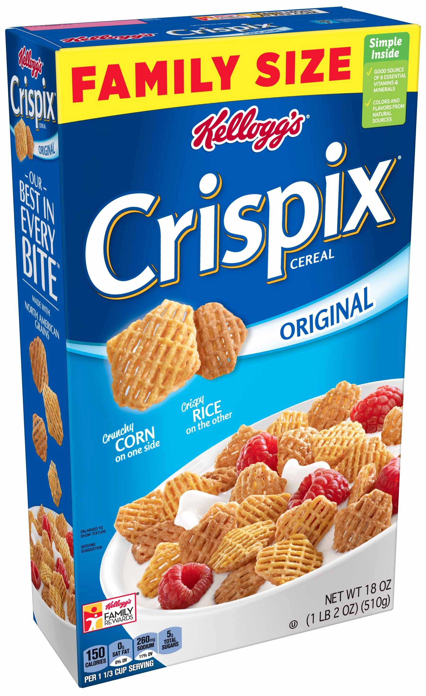 Kelloggs Crispix Cereal, 18 Ounce -- 6 per case