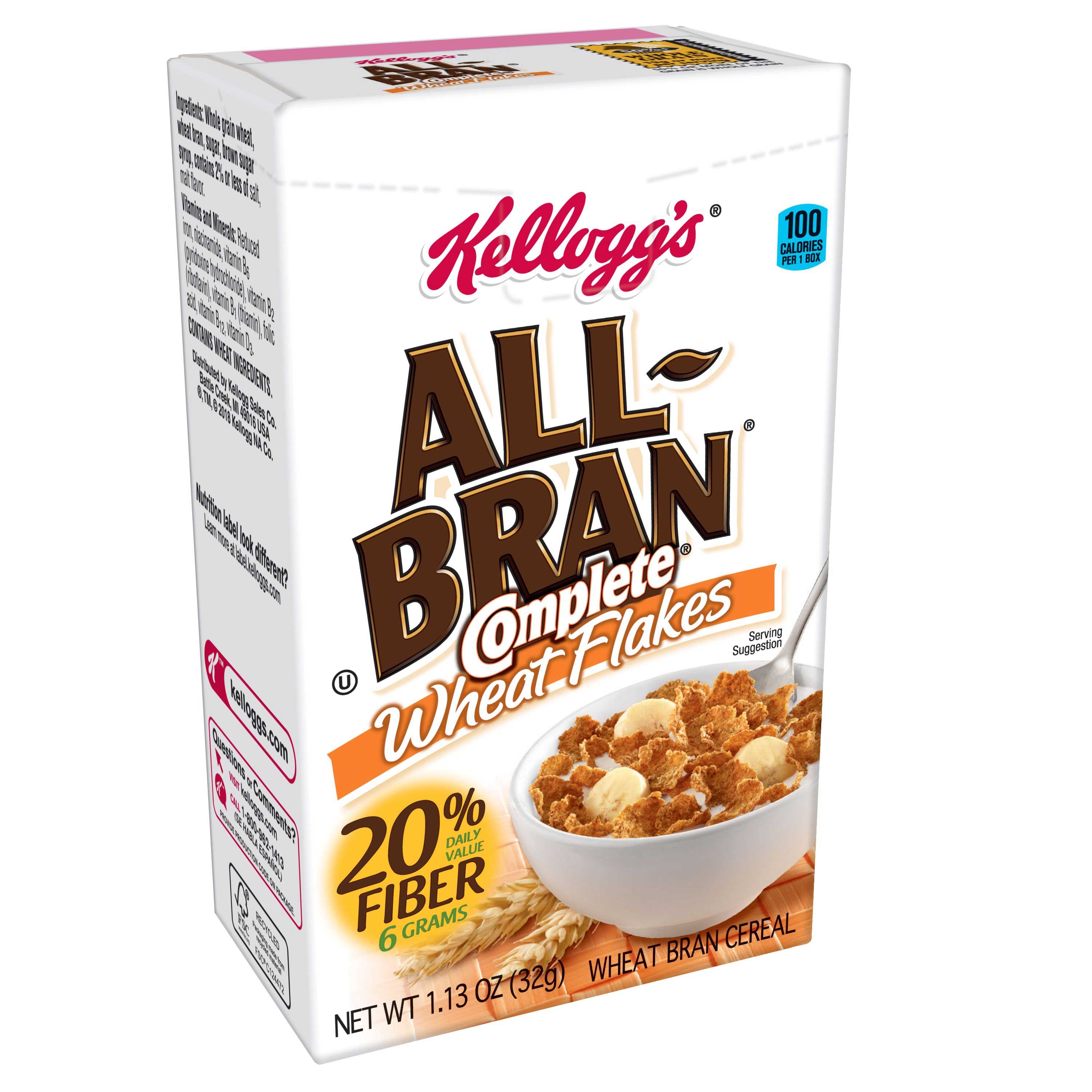 Complete Bran Flakes, 1.13 Ounce -- 70 Per Case