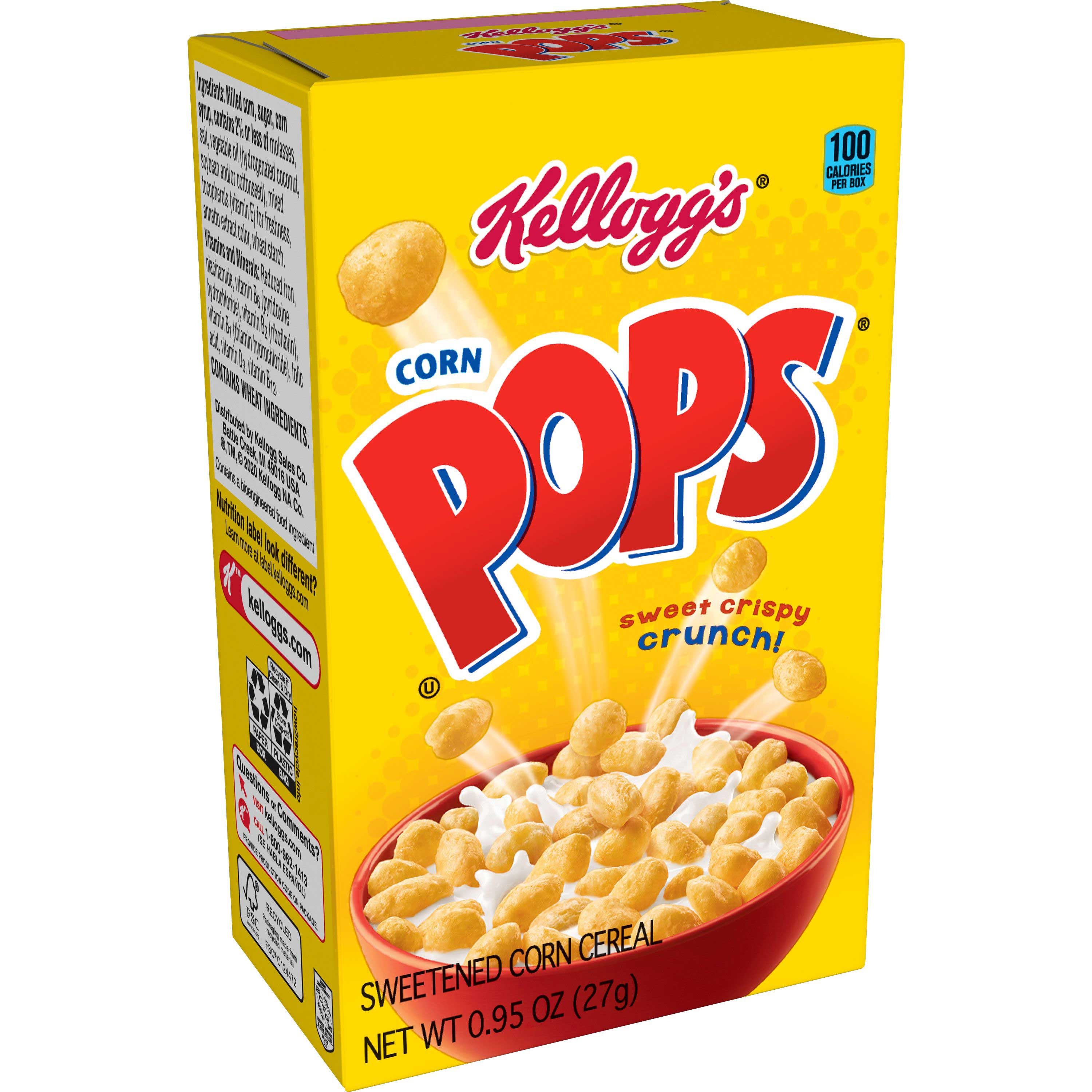 Cereal Corn Pops 0.95 Ounce Each -- 70 Per Case