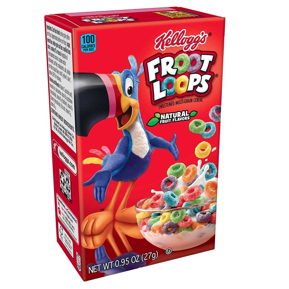 Cereal Froot Loops, 0.95 Ounce Each -- 70 Per Case