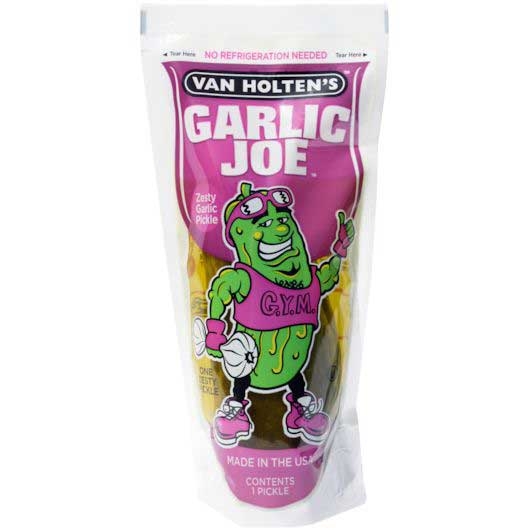 Van Holtens Garlic Joe Pickle -- 12 per case