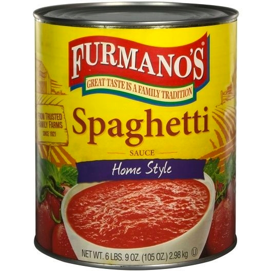 Furmanos Home Style Spaghetti Sauce, 105 Ounce -- 6 per case