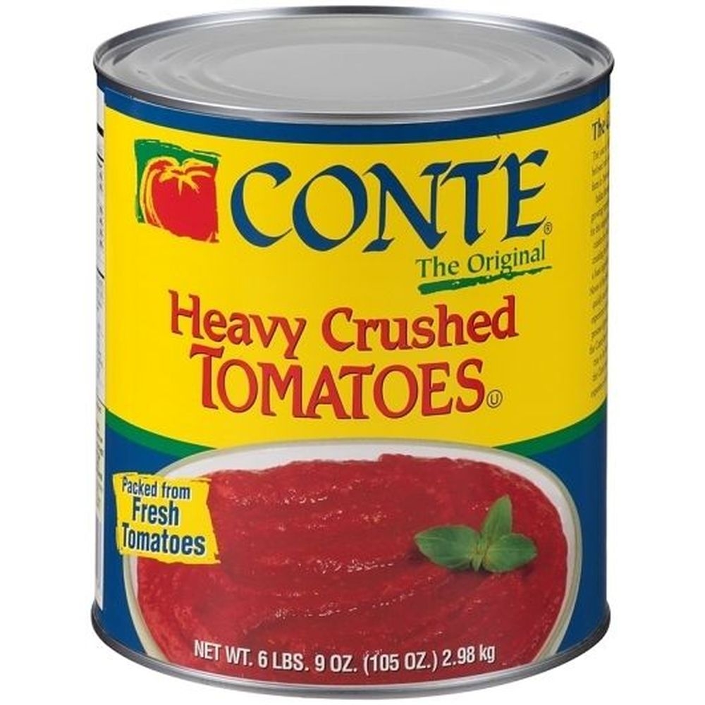 Conte Crushed Tomatoes with Basil, 105 Ounce -- 6 per case
