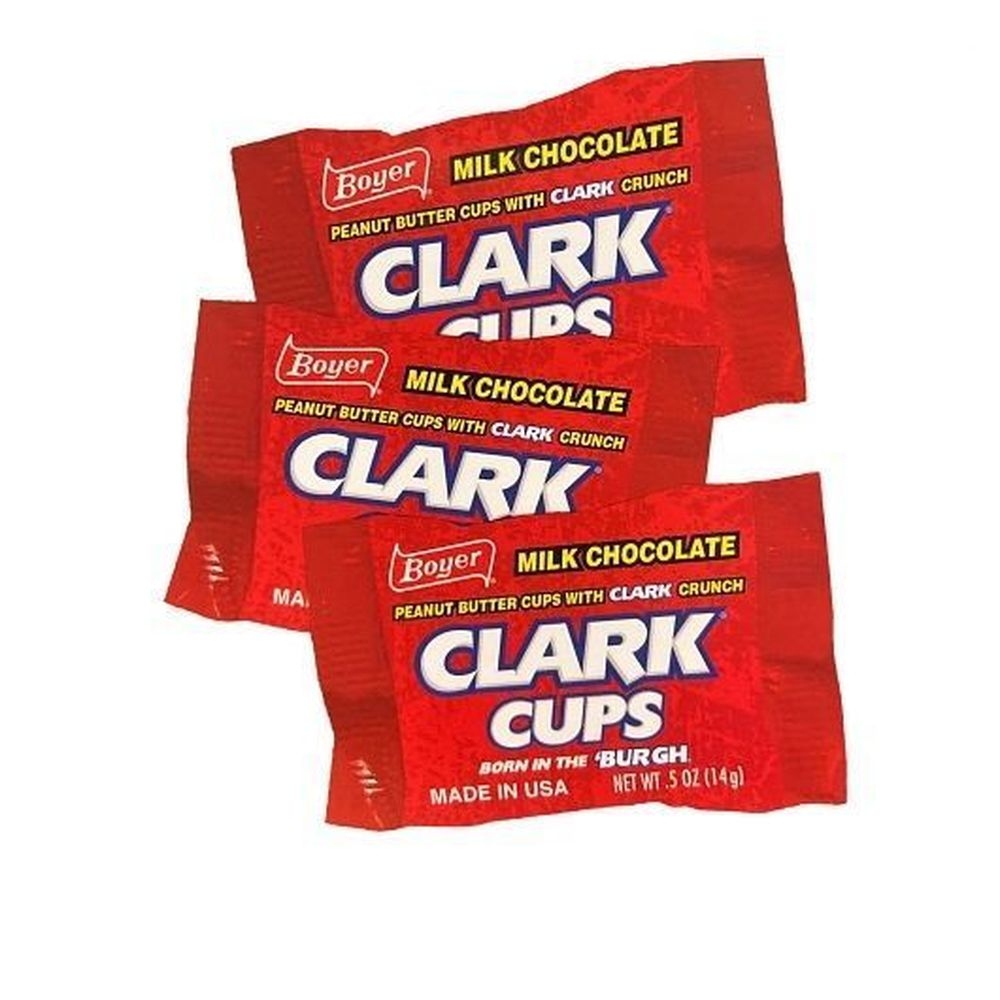 Clark Cup Milk Chocolate Peanut Butter Cup, 3 Ounce -- 24 per case