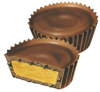 Clark Milk Chocolate Peanut Butter Cup - Changemaker Display, 0.5 Ounce -- 480 per case