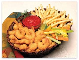 Oceanway Seafood Flying Jib Imitation Breaded Shrimp, 3 Pound -- 8 per case.