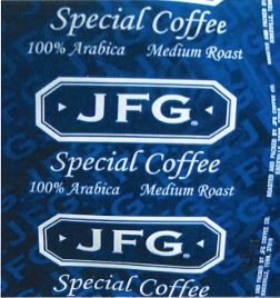 JFG 100 Percent Arabica Medium Roast Special Blend Coffee, 10 Ounce Urn -- 12 per case.