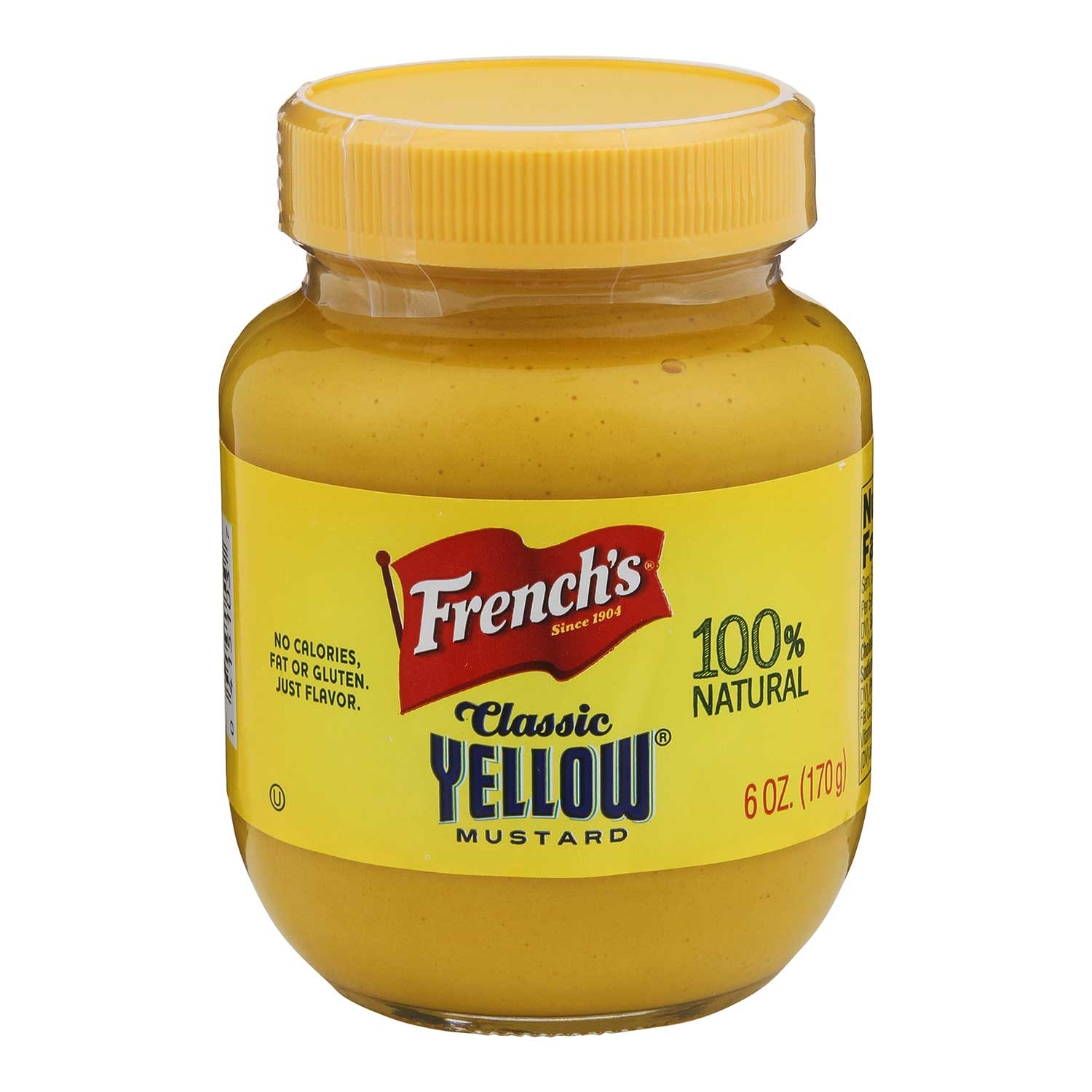 French Yellow Mustard, 24 Case 6 Ounce