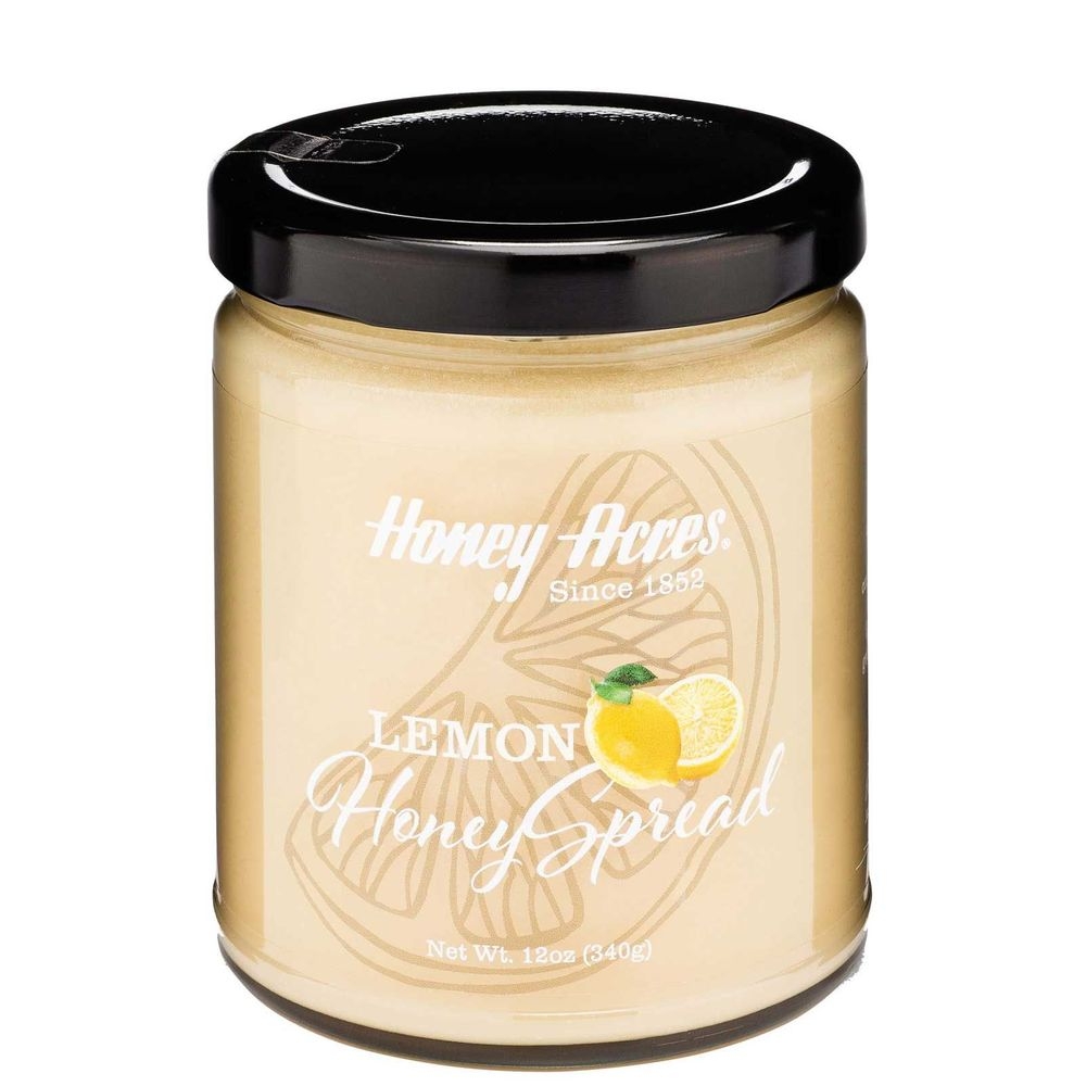 Honey Acres Lemon Honey Spread, 12 Ounce Jar -- 6 per case