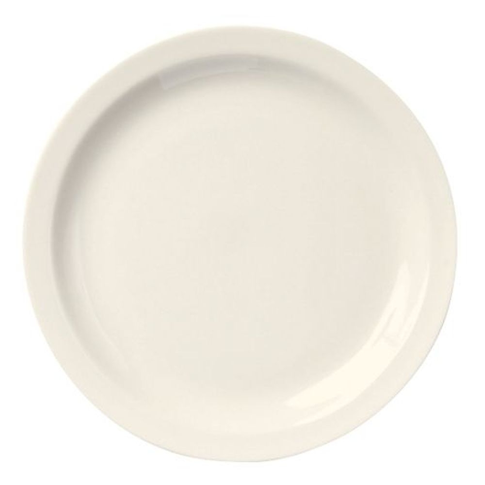 Homer Laughlin Undecorated Plate, 6 1/2 inch -- 36 per case