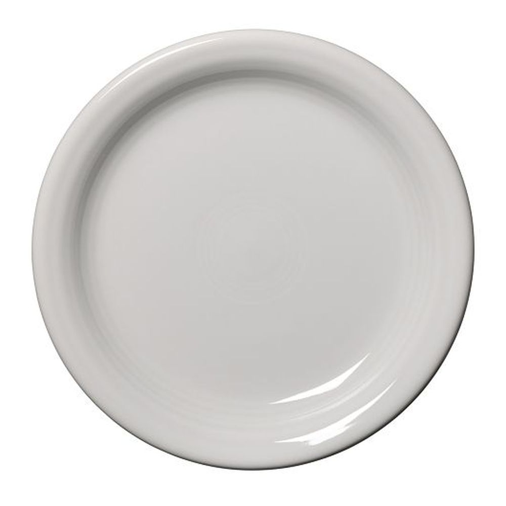 Fiesta White Bistro Coupe Appetizer Plate, 6 5/8 inch -- 12 per case