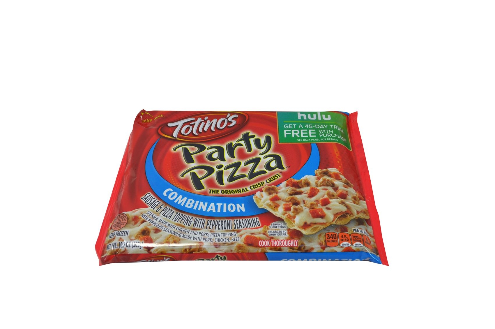 Totinos Combination Party Pizza, 10.7 Ounce -- 14 per case.