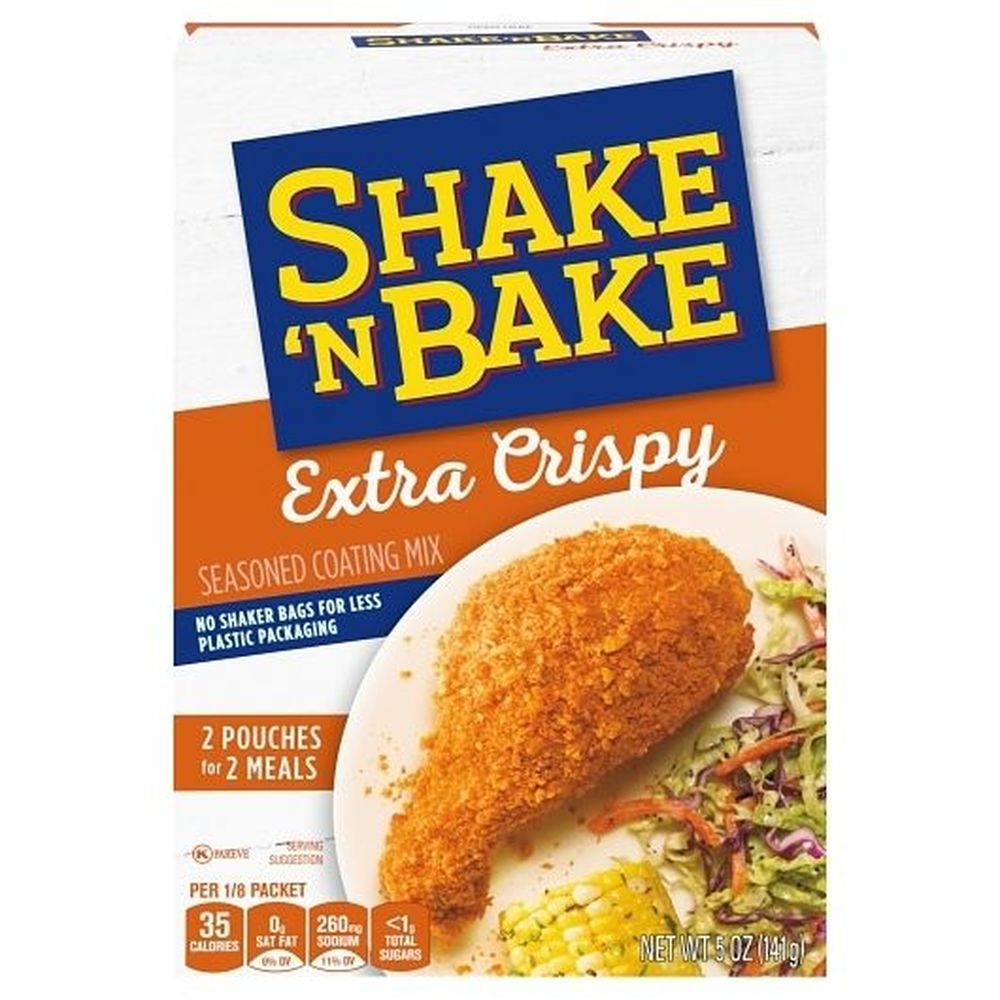 Shake N Bake Extra Crispy Seasoned Coating Mix, 5 Ounce -- 10 per case