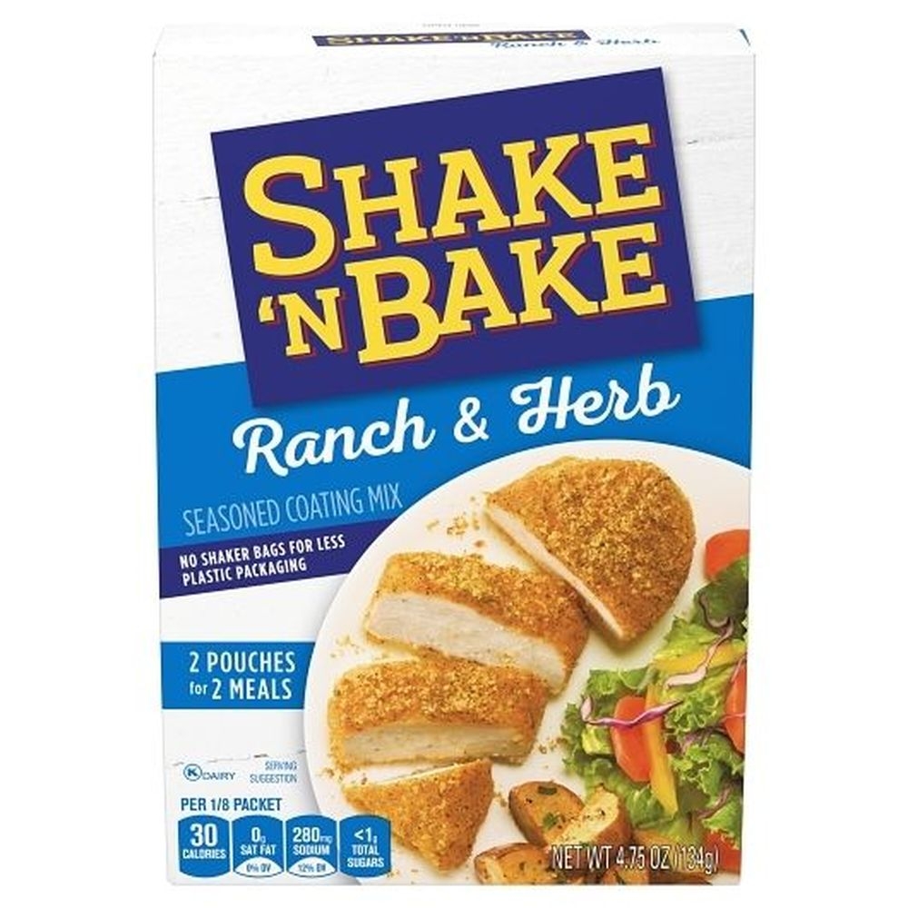 Shake N Bake Original Ranch Coating Mix, 4.75 Ounce -- 10 per case