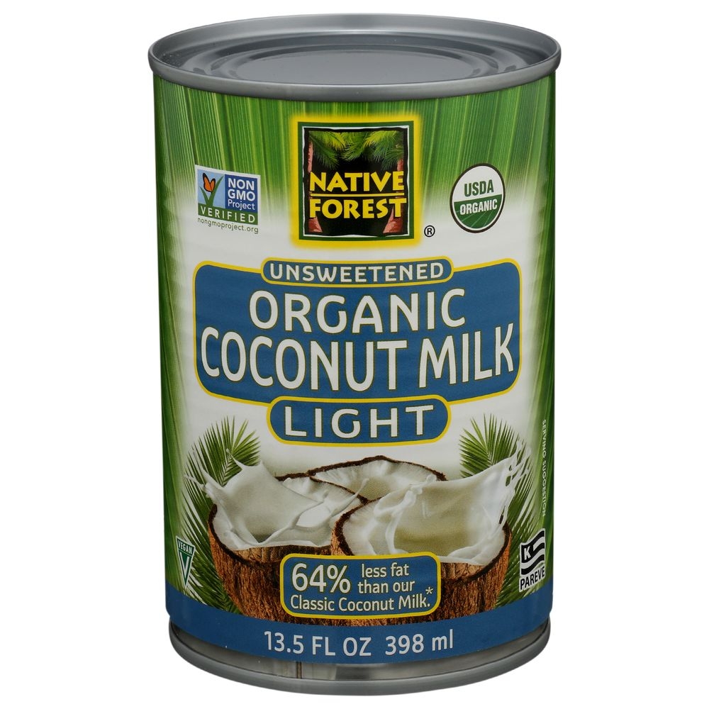 Edward and Sons Organic Lite Coconut Milk, 14 Ounce -- 12 per case.