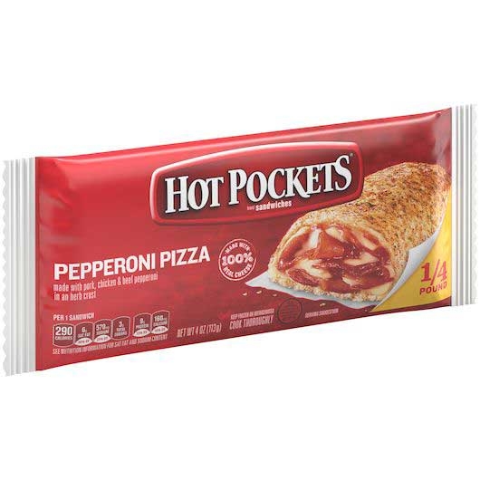 Hot Pockets Pepperoni Pizza, 4 Ounce -- 30 per case
