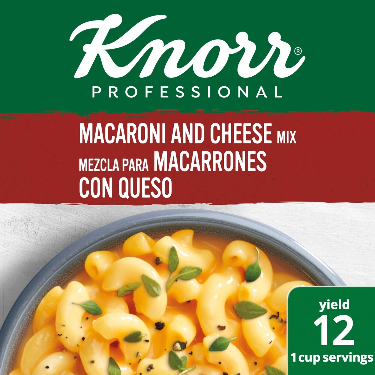 Single Knorr Professional Macaroni and Cheese Mix, 28.8 Ounce