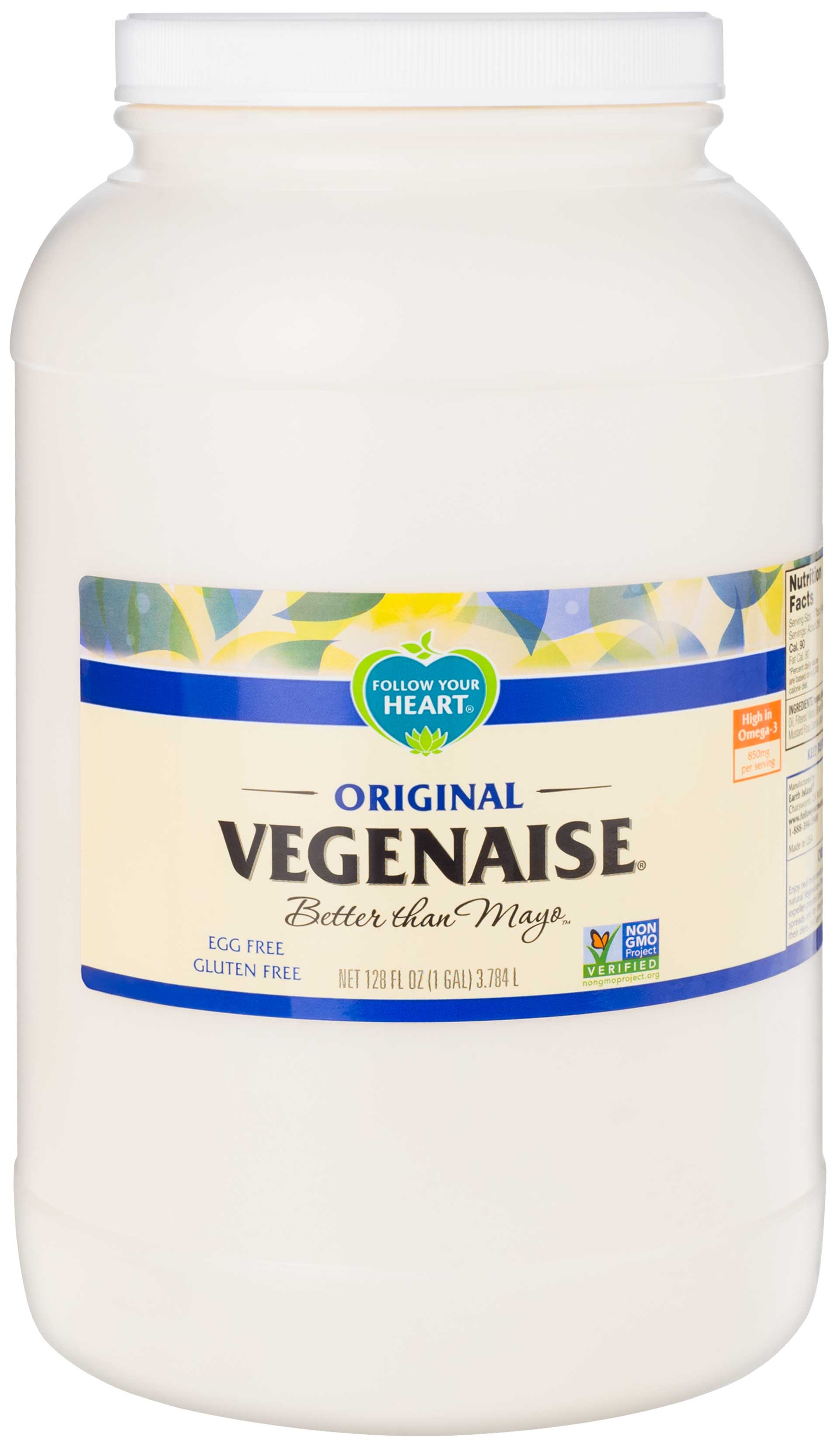 Follow Your Heart Original Vegenaise, 1 Gallon -- 4 per case