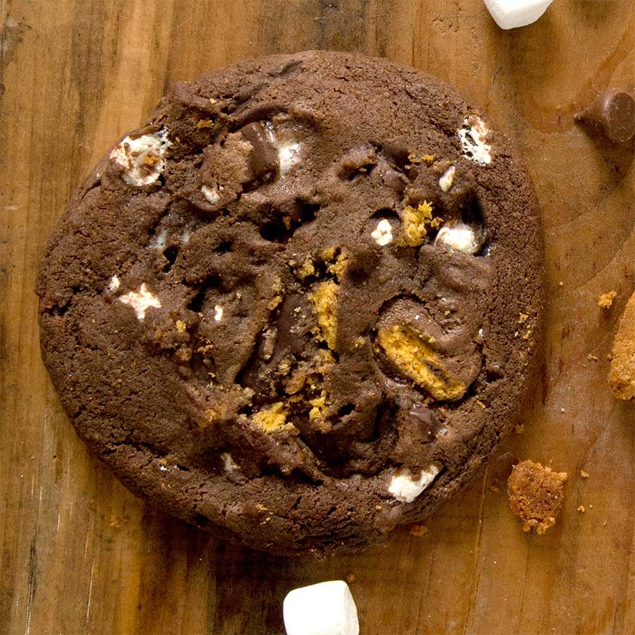 Davids Cookies Smores Cookie Dough, 4.5 Ounce -- 80 per case.