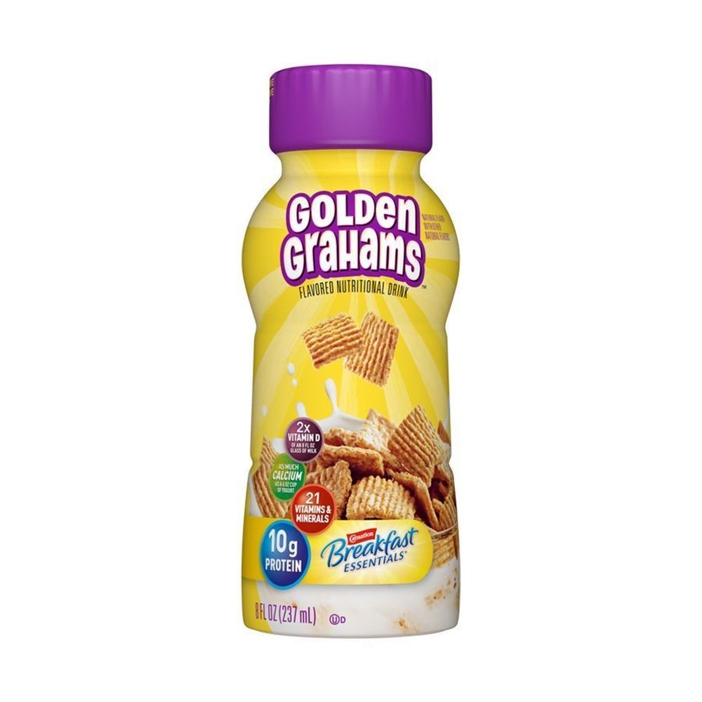 Carnation Breakfast Essentials Golden Grahams Nutritional Drink, 8 Fluid Ounce -- 24 per case