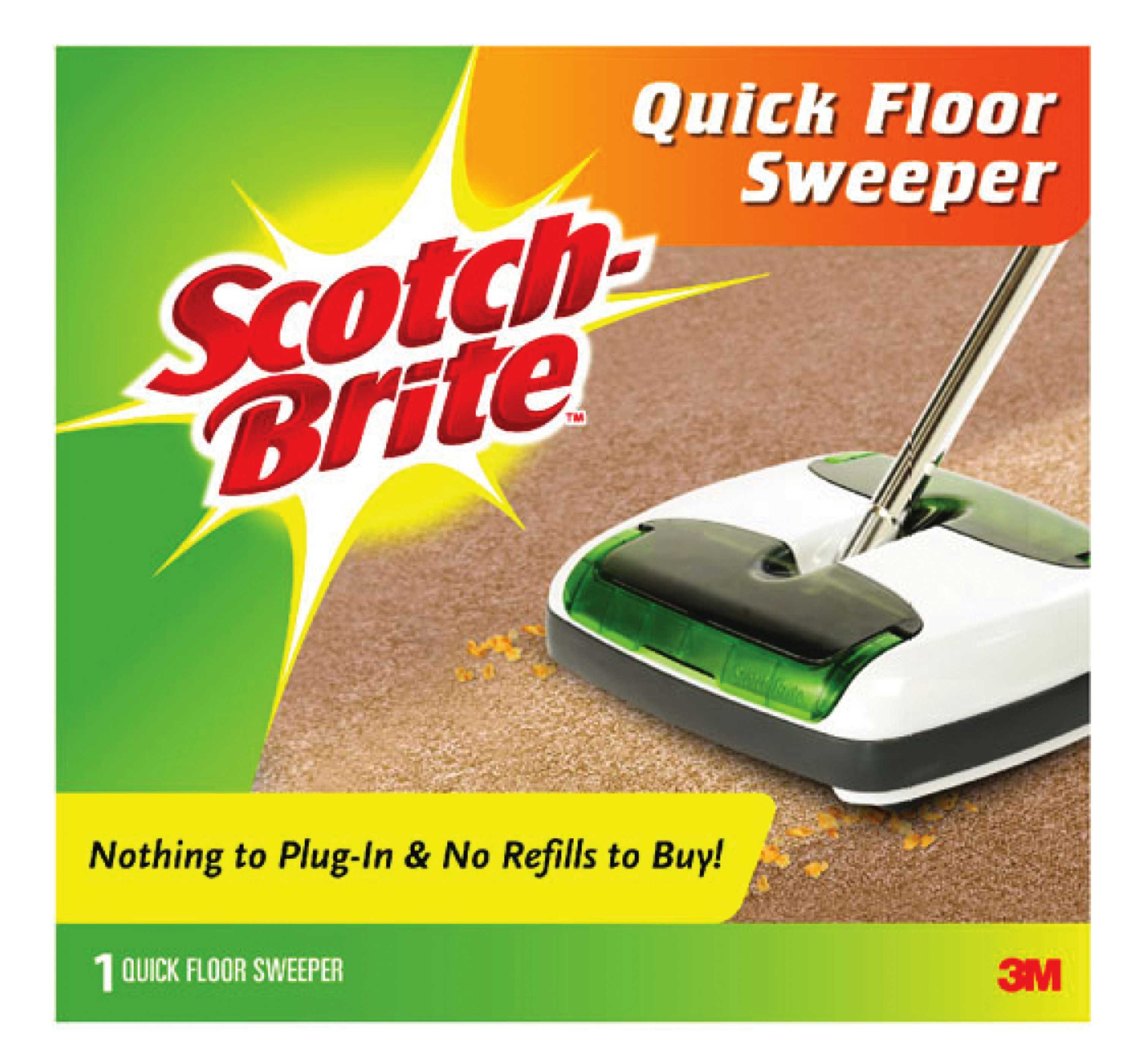 3M Scotch Brite Quick Floor Sweeper.