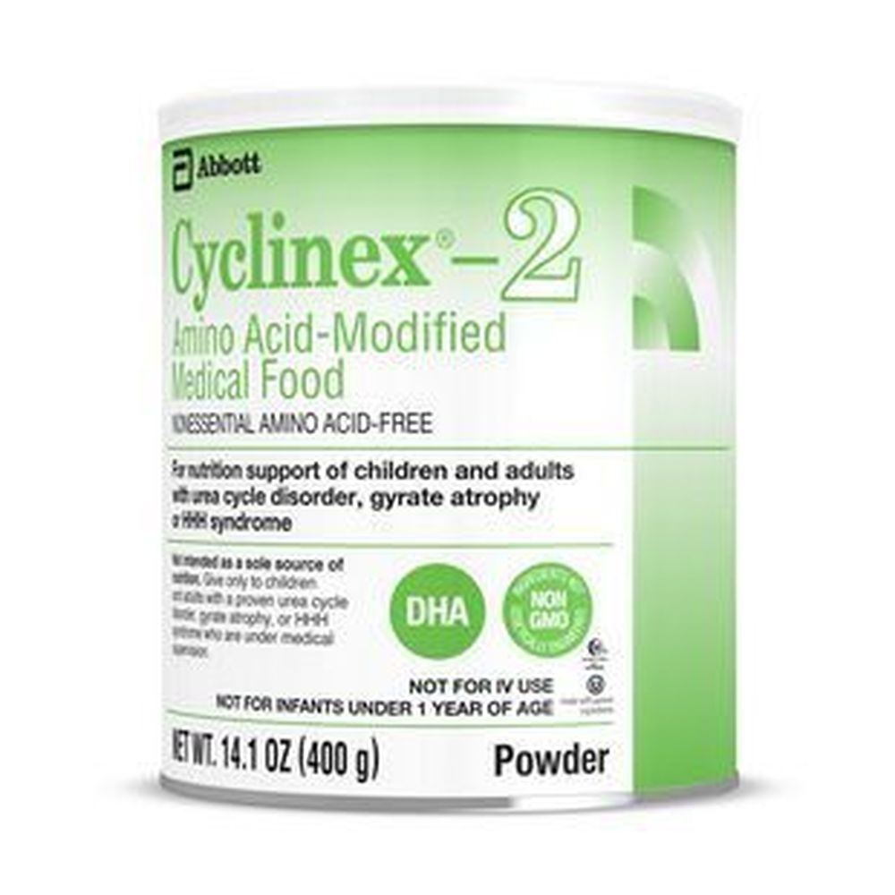 Cyclinex Medical Food Non Gmo Amino Acid Based Powder Toddler Formula with Iron, 14.1 Ounce Can -- 6 per case
