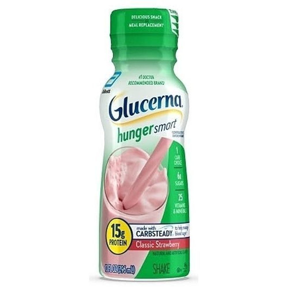 Glucerna Hunger Smart Strawberry Shake, 1.78 Liter -- 4 per case