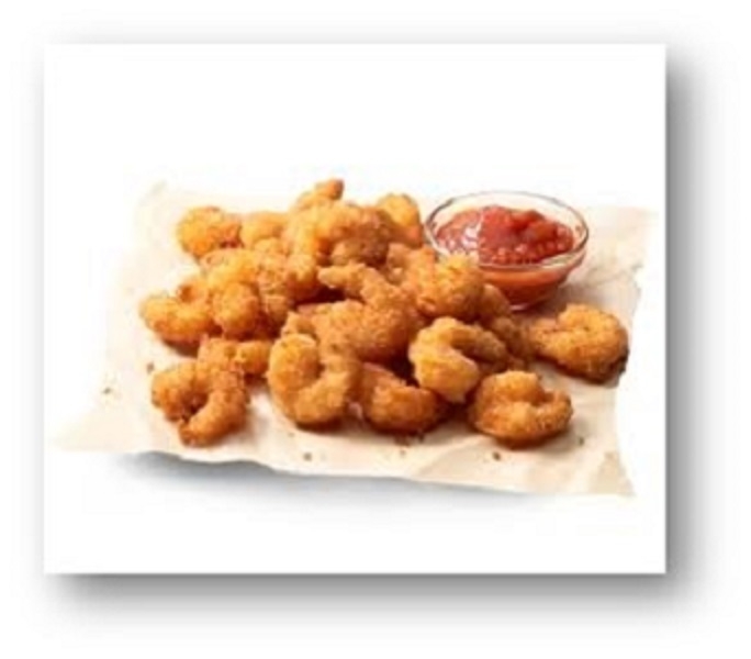 Captain Morgan Breaded Popcorn Shrimp, 10 Pound