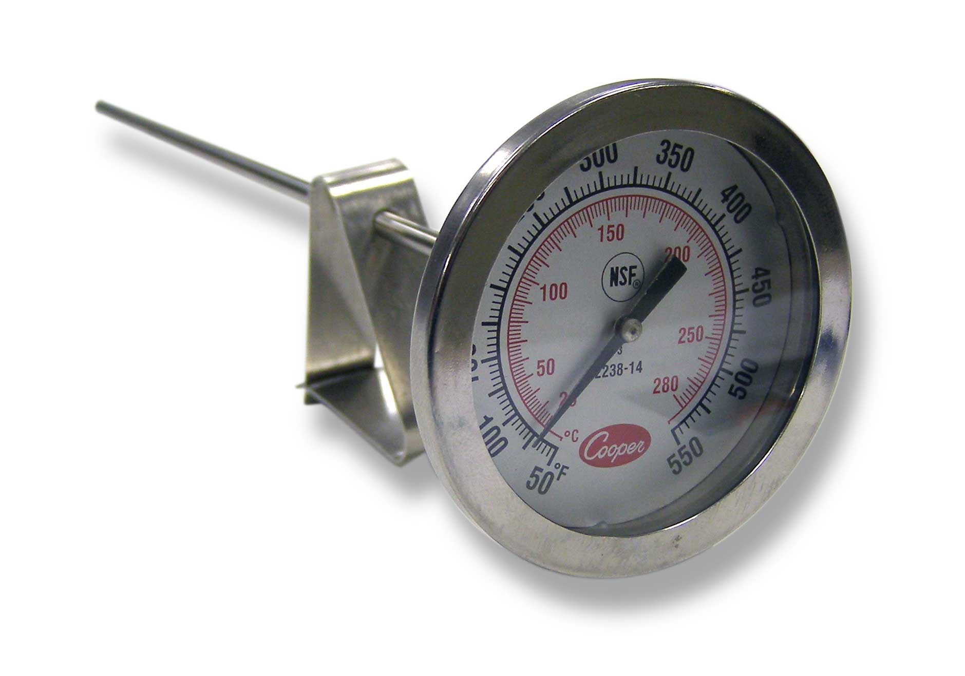 Cooper Atkins Stainless Steel Bi Metal Stem Test Thermometer.